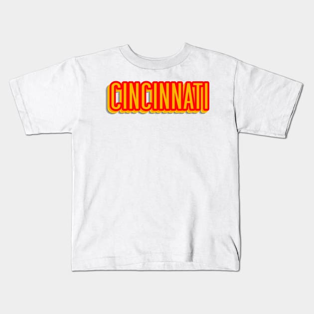 cincinnati Kids T-Shirt by Deniso_PP